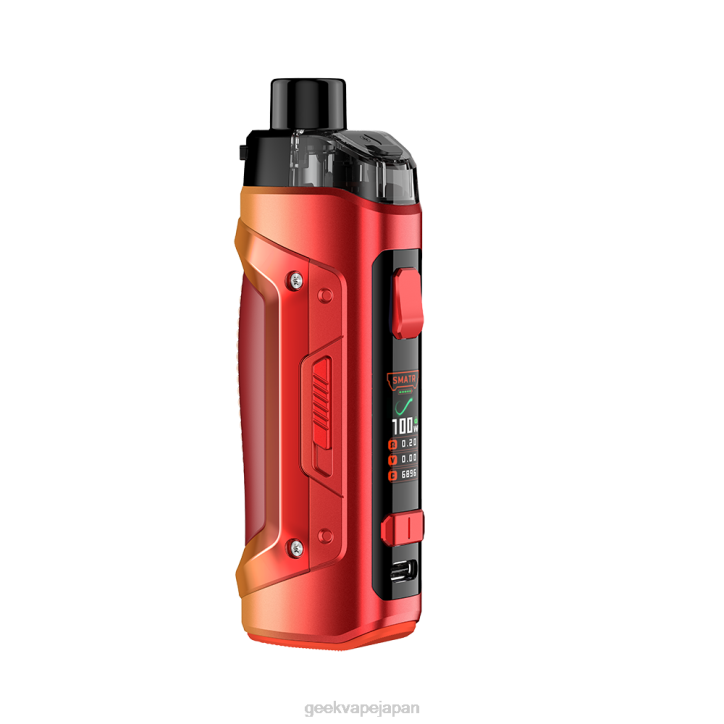 B100 (イージス ブースト プロ 2) キット 100w - Geekvape Japan GeekVape ゴールデンレッド FL2R91