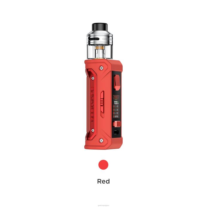 e100i キット 3000mah - Geek bar 日本 GeekVape 赤 FL2R148