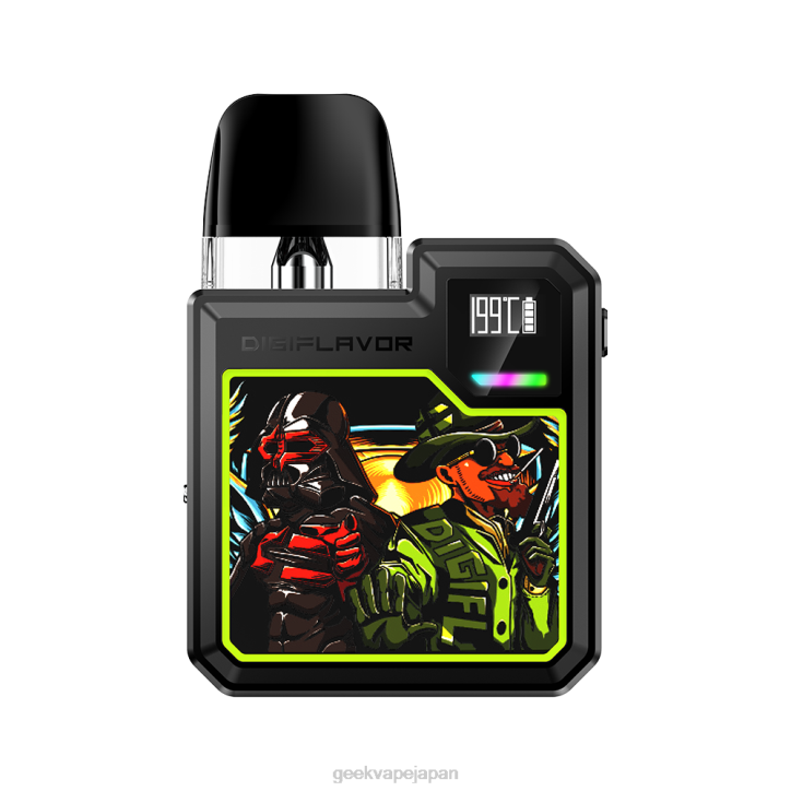 digiflavor digi-q キット 1000mah - Geek vape アトマイザー GeekVape 戦士の黒 FL2R73